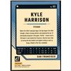 Image 2 : 2024 DONRUSS KYLE HARRISON ROOKIE CARD