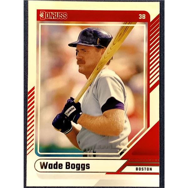 2024 DONRUSS WADE BOGGS (HOF)