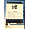 Image 2 : 2024 DONRUSS ZACH NETO ROOKIE CARD