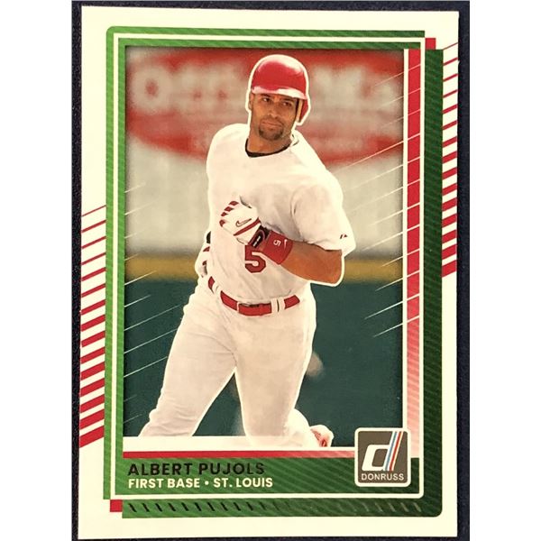 2025 DONRUSS BASEBALL ALBERT PUJOLS
