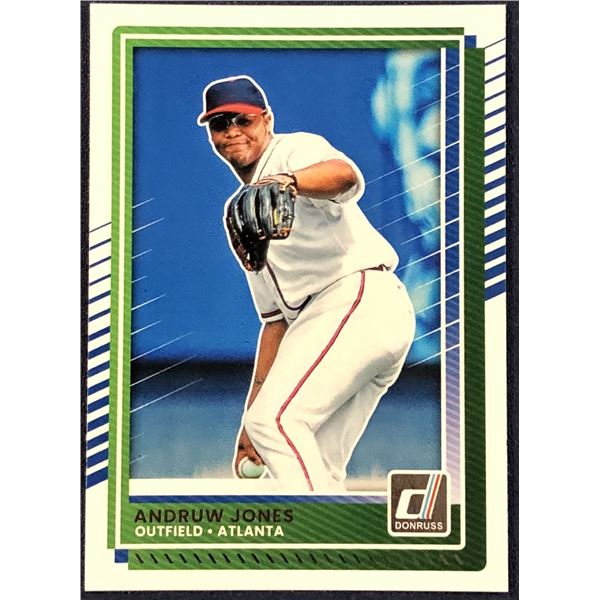 2025 DONRUSS BASEBALL ANDRUW JONES (HOF)