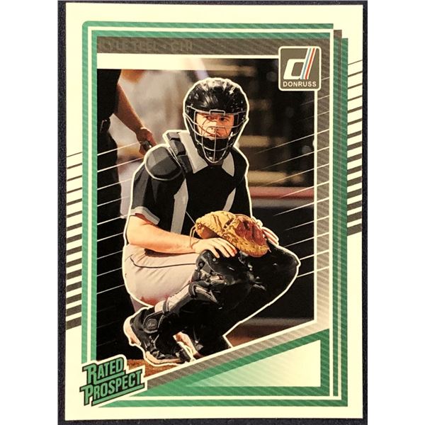 2025 DONRUSS BASEBALL KYLE TEEL ROOKIE CARD