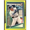 Image 1 : 2025 DONRUSS BASEBALL YELLOW FLASH GEORGE LOMBARD ROOKIE CARD