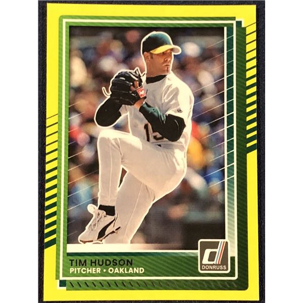 2025 DONRUSS BASEBALL YELLOW FLASH TIM HUDSON