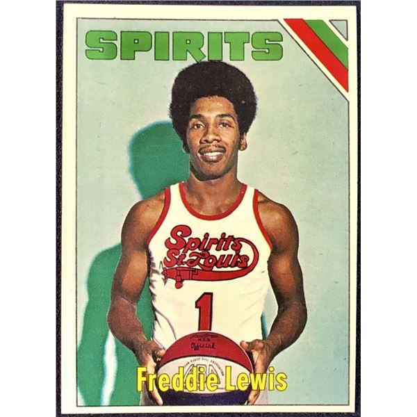 1975-76 TOPPS ABA BASKETBALL FREDDIE LEWIS