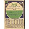 Image 2 : 1975-76 TOPPS ABA BASKETBALL MACK CALVIN