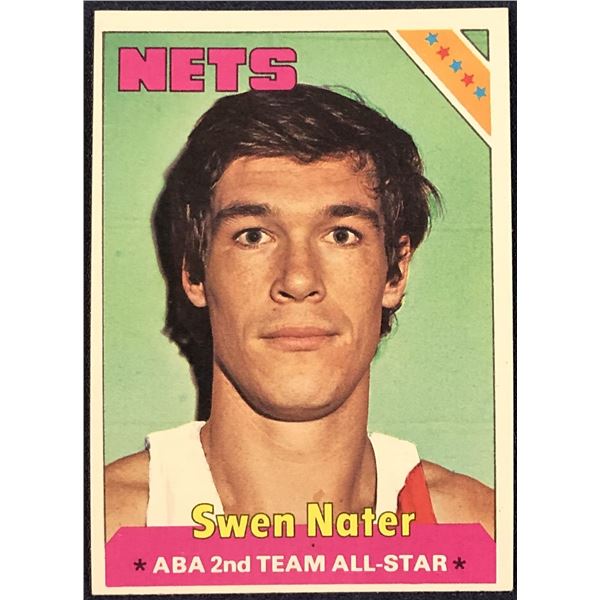 1975-76 TOPPS ABA BASKETBALL SWEN NATER
