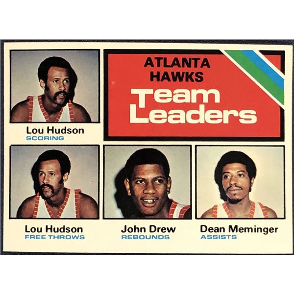 1975-76 TOPPS NBA BASKETBALL LOU HUDSON (HOF)
