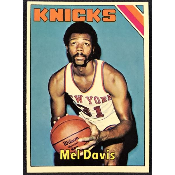 1975-76 TOPPS NBA BASKETBALL MEL DAVIS