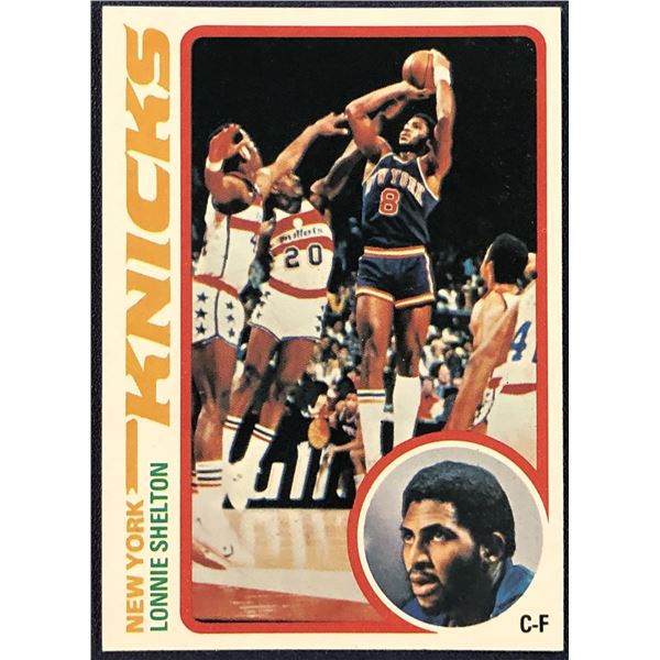1978-79 TOPPS NBA BASKETBALL LONNIE SHELTON