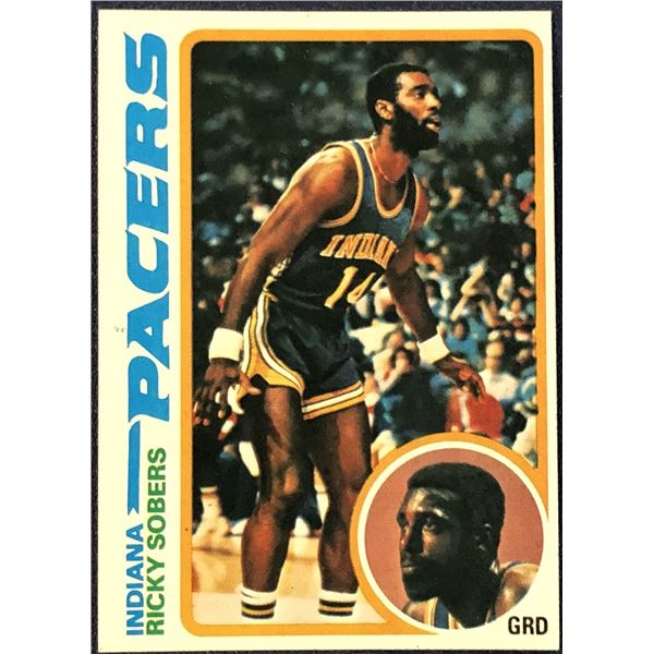1978-79 TOPPS NBA BASKETBALL RICKY SOBERS