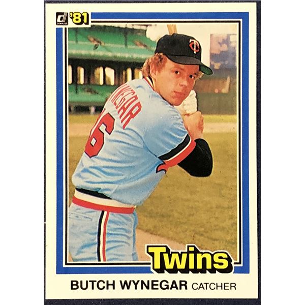 1981 DONRUSS BASEBALL BUTCH WYNEGAR