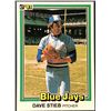 Image 1 : 1981 DONRUSS BASEBALL DAVE STIEB