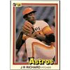 Image 1 : 1981 DONRUSS BASEBALL J.R. RICHARD