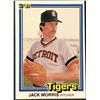 Image 1 : 1981 DONRUSS BASEBALL JACK MORRIS (HOF)