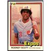 Image 1 : 1981 DONRUSS BASEBALL RODNEY SCOTT