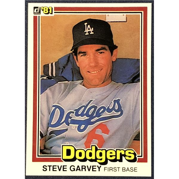 1981 DONRUSS BASEBALL STEVE GARVEY