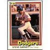 Image 1 : 1981 DONRUSS BASEBALL STEVE GARVEY