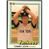 Image 1 : 1981 DONRUSS BASEBALL TOMMY JOHN