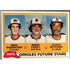 Image 1 : 1981 TOPPS MIKE BODDICKER ROOKIE CARD