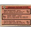 Image 2 : 1981 TOPPS MIKE BODDICKER ROOKIE CARD