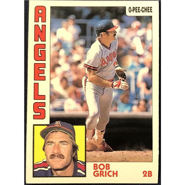 1984 O-PEE-CHEE BOBBY GRICH