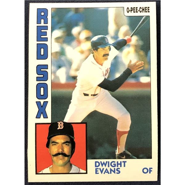 1984 O-PEE-CHEE DWIGHT EVANS