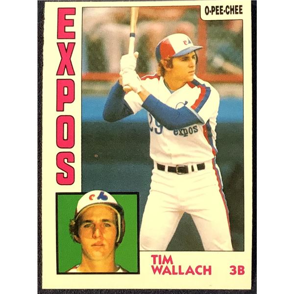 1984 O-PEE-CHEE TIM WALLACH
