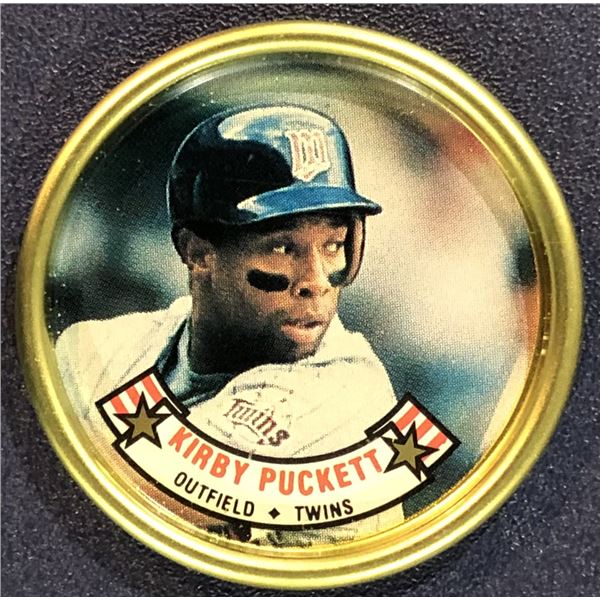 1988 TOPPS BASEBALL COIN - KIRBY PUCKETT (HOF)