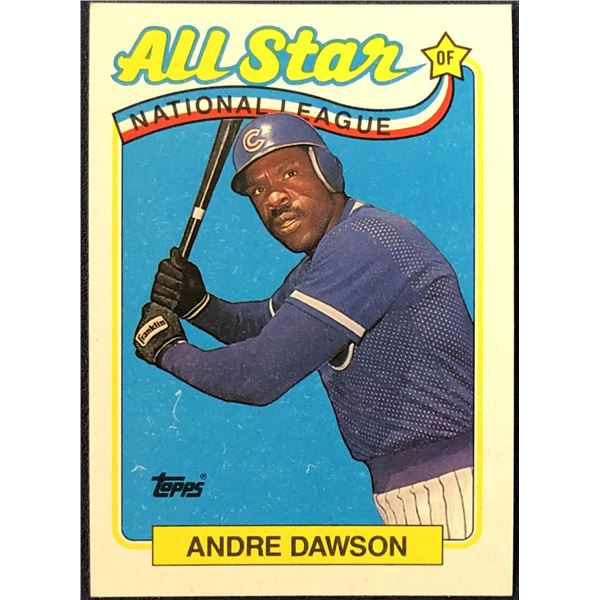 1989 TOPPS ANDRE DAWSON (HOF)