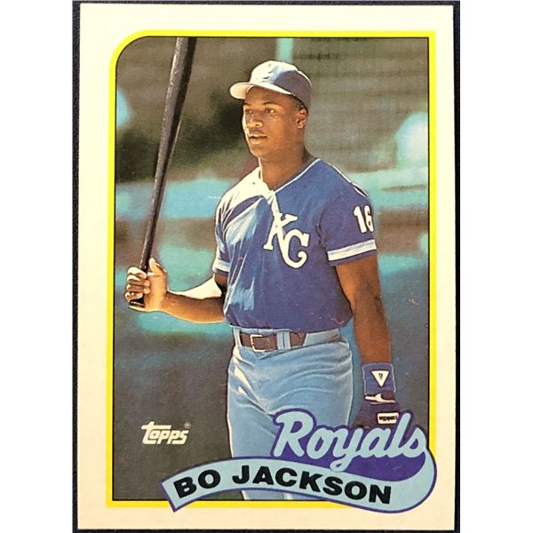 1989 TOPPS BO JACKSON