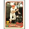 Image 1 : 1989 TOPPS CHRIS SABO ROOKIE CARD