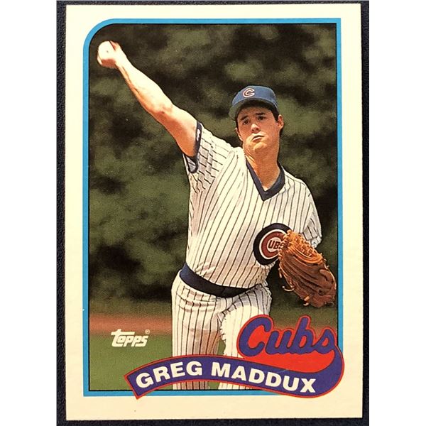1989 TOPPS GREG MADDUX (HOF)