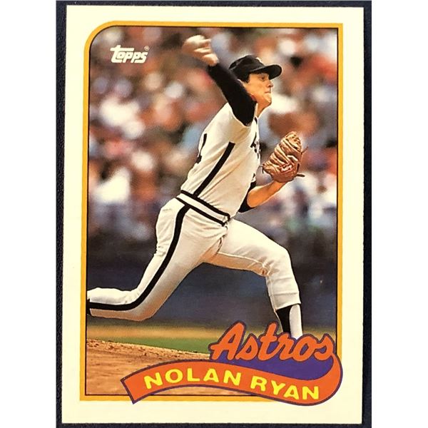 1989 TOPPS NOLAN RYAN (HOF)