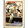 Image 1 : 1989 TOPPS RICKEY HENDERSON (HOF)