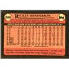 Image 2 : 1989 TOPPS RICKEY HENDERSON (HOF)