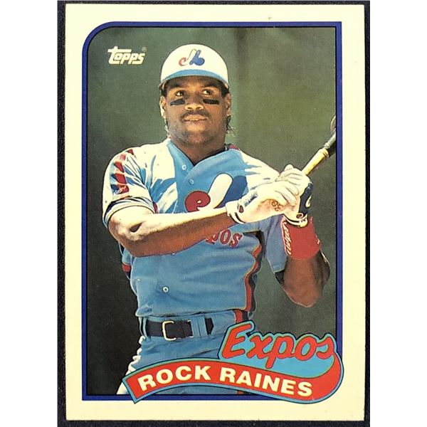1989 TOPPS TIM RAINES (HOF)