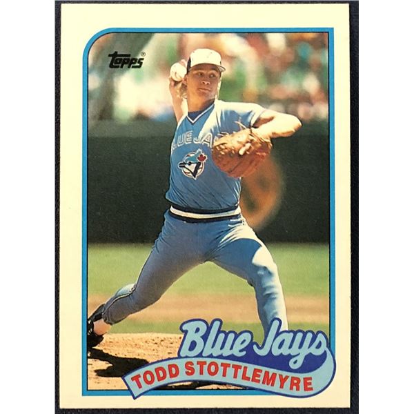 1989 TOPPS TODD STOTTLEMYRE ROOKIE CARD