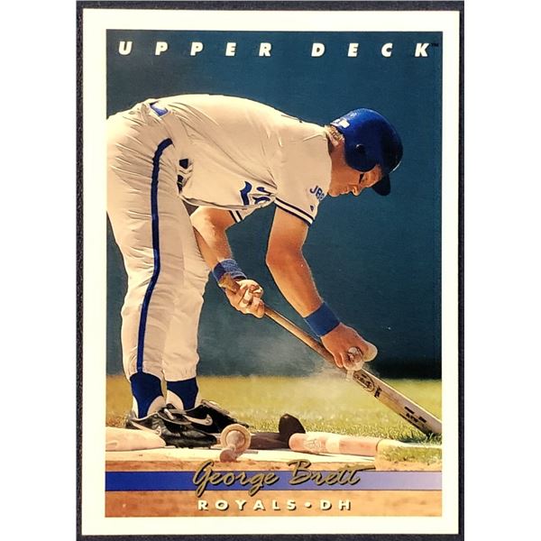 1993 UPPER DECK GEORGE BRETT (HOF)