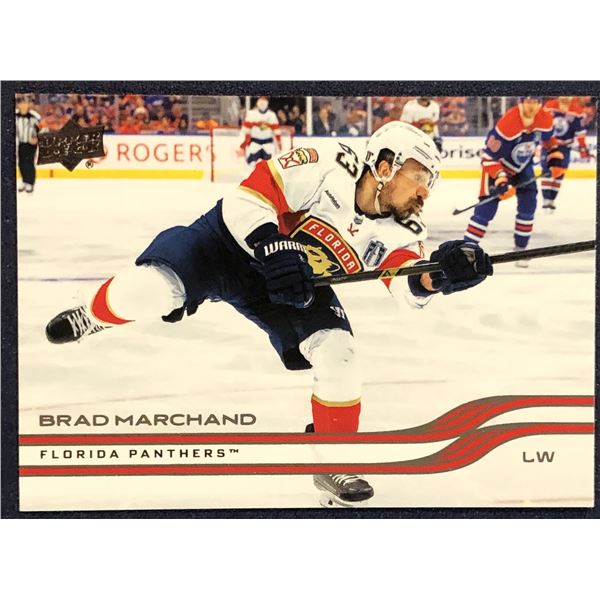 2025-26 UPPER DECK NHL HOCKEY BRAD MARCHAND