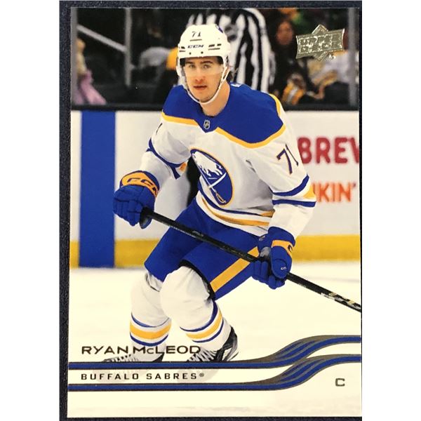 2025-26 UPPER DECK NHL HOCKEY RYAN McLEOD