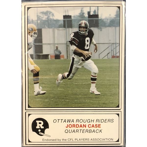 1982 JOGO OTTAWA ROUGH RIDERS SET