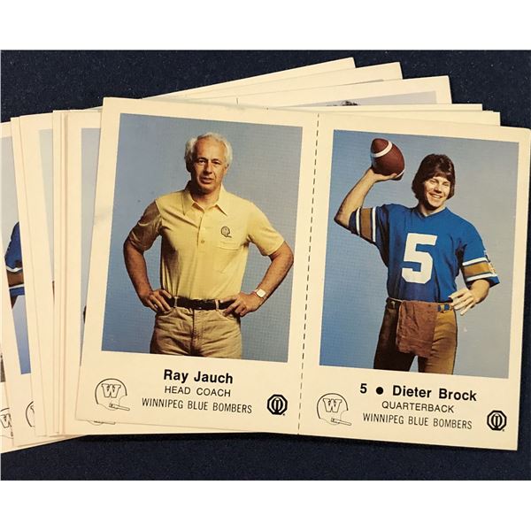 1982 WINNIPEG BLUE BOMBERS POLICE SET