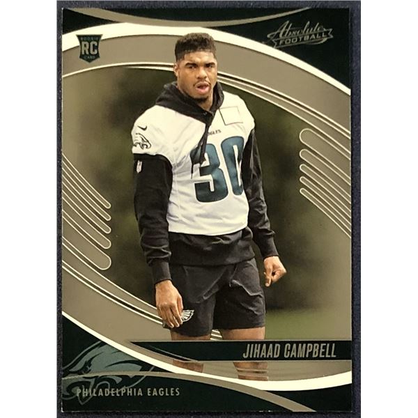 2025 ABSOLUTE FOOTBALL JIHAAD CAMPBELL ROOKIE CARD