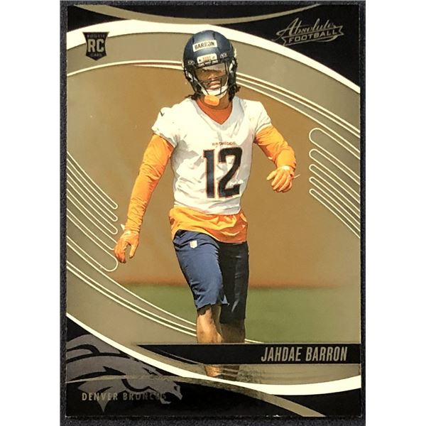 2025 ABSOLUTE FOOTBALL RC JAHDAE BARRON ROOKIE CARD