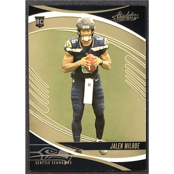 2025 ABSOLUTE FOOTBALL RC JALEN MILROE ROOKIE CARD