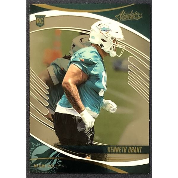 2025 ABSOLUTE FOOTBALL RC KENNETH GRANT ROOKIE CARD