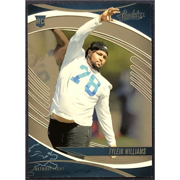 2025 ABSOLUTE FOOTBALL RC TYLEIK WILLIAMS ROOKIE CARD