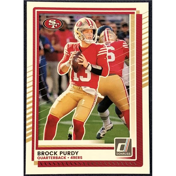 2025 DONRUSS BROCK PURDY