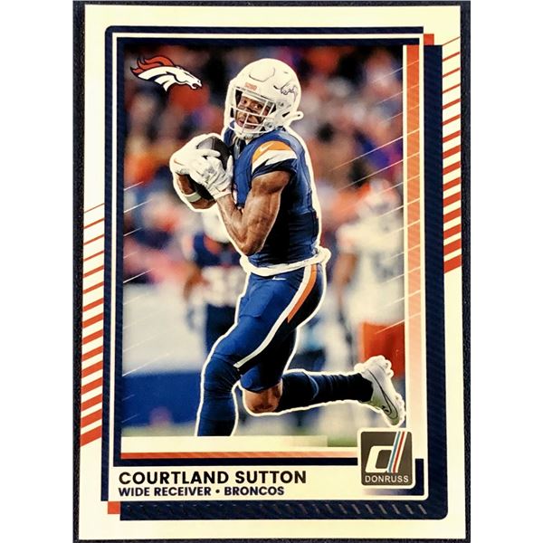 2025 DONRUSS COURTLAND SUTTON
